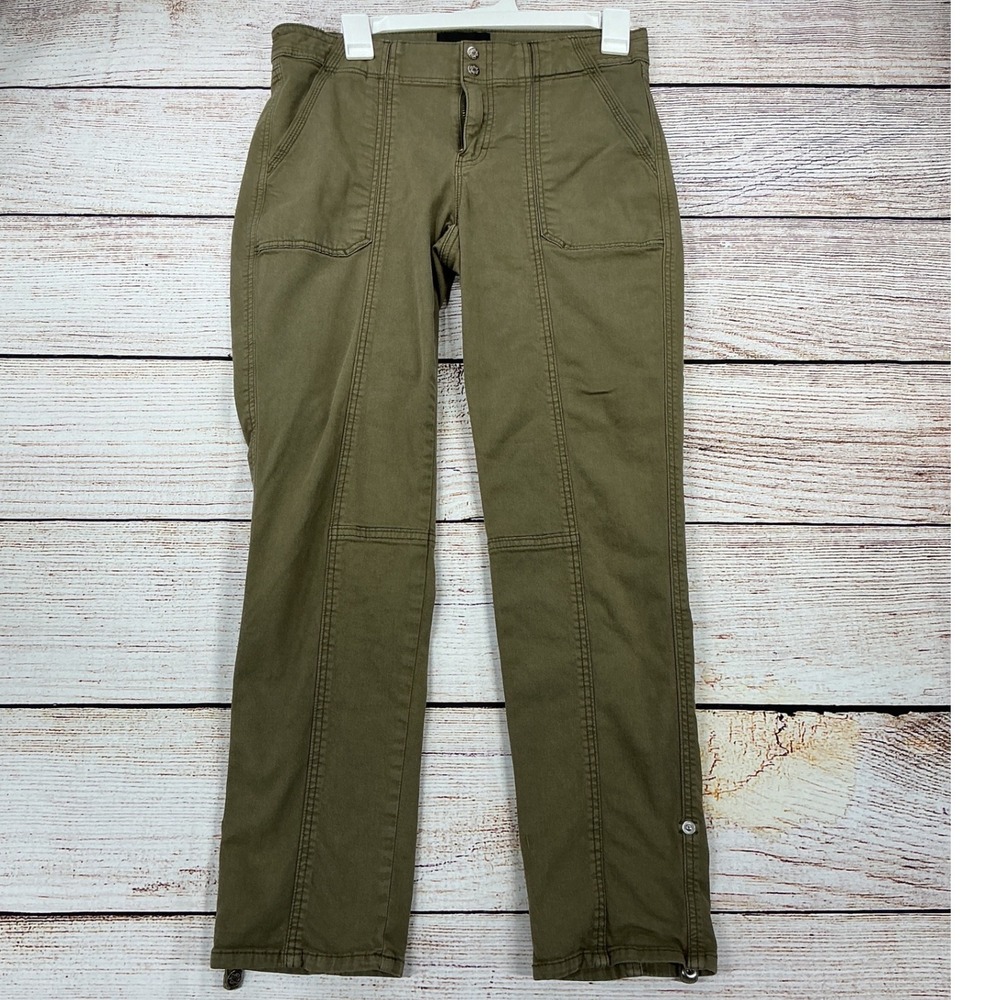 White House Black Market Straight Crop Pants Womens 2 Olive Green
PreLoved